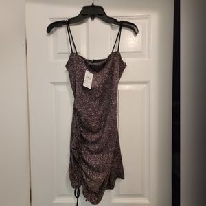 Windsor black glitter party dress (M)